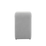 24'' Boucle stool Set of 2,Dining Chairs for Home Kitchen Island,Grey N780P187017G