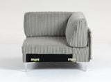 Modular Sectional Sofa Corner Seat,Middle Seat Module Couch,Gray W3098P257000