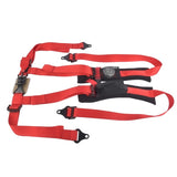 4 Point Harness 2" Seat Belt for Polaris Can-Am Yamaha Kawasaki Red A114220RD 61449203