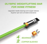 Barbell Bar Plates 4Ft Solid Iron Fitness Weightlifting 33169328