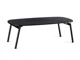Folding Coffee Table No Assembly Required, 39.4" x 19.7" x 18.3", Melamine 66749266
