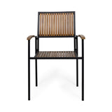 BRIDGET WOOD AND METAL CHAIR 63338.00