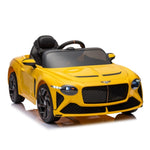 ZUN 12V Battery Powered Ride On Car for Kids, Licensed Bentley Bacalar, Remote Control Toy Vehicle with W2181P143790