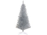 5' Artificial Pencil Christmas Tree, Slim Xmas Tree with 294 Realistic Branch Tips and Plastic 41225111