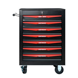 Rolling Metal Tool Chest with 7 Drawers, 20" 7-Drawer Tool Chest Cabinet with Ball Bearing Drawer W1102P245237