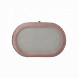 Velvet Upholstered Nightstand with 2 Drawers, Pink B016P257208