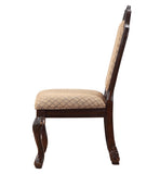 Chateau De Ville Fabric & Espresso Finish Side Chair B2726P303771