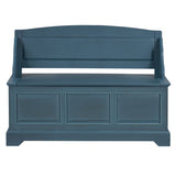 TREXM Shoe Bench, Retro Shoe Bench with Safe Soft-Close Devices, Chest with Hidden N715P198568M