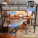 Twin Size Loft Bed 14224902