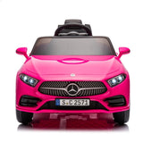 ZUN 12V Kids Ride On Car w/ Parents Remote Control,Licensed Mercedes-Benz CLS 350 for Kids,Four Wheel W1578P198604