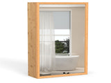 14"5.5"24" Bamboo Bathroom Medicine Cabinet with Mirror, Wall Mounted Storage Organizer, 03550723