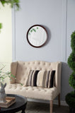 20x1.5"Transitional Decor Style Mango Wood Wall Mirror Wall Decor with Frame of Solid Mango Wood for W2078130426