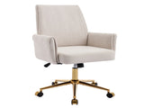 Mid-back liftable office chair, striped fabric, and ergonomically designed, is an excellent choice 13686401