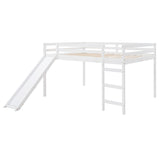 Loft Bed with Slide, Multifunctional Design, Full WF286242AAK