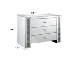 Sonia Mirrored & Faux Agate Console Cabinet B2726P446684