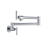 Wall Mount Folding Kitchen Pot Filler Faucet W2287142943