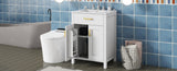 24"Bathroom Vanity Combo with Ceramic sink, Luxurious Space-Saving Vanity - W24"*D18"*H34"inch, 2 WF323088AAK