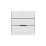 ZUN Kaia 3 Drawers Dresser, Superior Top -White B20091879