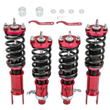 ZUN 24 Ways Adjustable Damper Coilovers Struts Shock Suspension Kit For Honda Civic EC ED EE EF 95791575