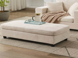 Chaise Lounge Chair with Removable Ottoman Accent Sofa Bed Upholstered Sleeper Couch Bed with W1170P353046