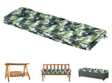 Outdoor Bench Cushion, 63 20 4 Inch, Tufted Waterproof Swing Cushion with Ties, for Patio Bench 26213600