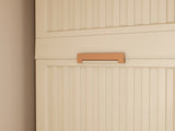 Portable Wardrobe Closet Storage Organizer for Clothes,Clothes Dresser,6 Magnetic Doors-6 Cubes & 2 W2699P327123