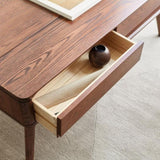 ZUN Elevating Center Table Low Table 100% Solid Oak Wood Top Plate Desk Coffee Table Width 100 x Depth W1283P251640