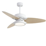 ZUN Light Pro 52 in. LED Indoor White Smart Ceiling Fan with Remote Control [Unable to ship on weekends, 84848147