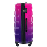 Hardshell Luggage Sets 3 Piece Gradient Color Expandable Suitcase with Spinner Wheels and TSA Lock N732P184448Z