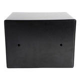 Mini Wall-in Style Electronic Code Metal Steel Box Safe Case 17EF Black 61958008