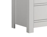 ZUN Cassini 51" White 6-Drawer Dresser B061125421