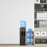 3-layer kettle rack, 5-gallon detachable water bottle rack, organizational storage rack, black 71763443