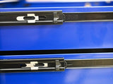 7 DRAWERS MULTIFUNCTIONAL TOOL CART WITH WHEELS-BLACKBLUE 36619342