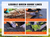 4 x 300 ft Barrier Landscape Material, 3.2 oz Woven Geotextile Fabric Beneath Gravel, Garden 28527250