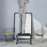 330 lbs Capacity Step Stool - Heavy-Duty Powder-Coated Iron, Large Non-Slip Platform , 00985693