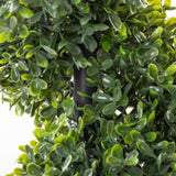 2pcs Green 115cm Spiral Boxwood PVC Artificial Tree 41939891