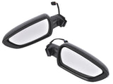 Left & Right Side Black Power Heated Mirror with Signal Light Fit for Kia Forte LX Sedan 4-Door 1.8L 84154169