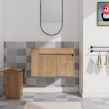 30 Inch Bathroom Vanity With Open Shelf, KD-PACKING W99956039