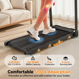 Treadmill with Incline Running Machine 2.5HP Quiet Brushless, 300 Lbs Capacity, App, Pulse Sensor 83490289