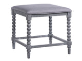 26''Counter Stools,Set of 2 with Upholstered Seat, Solid Acacia wood Frame, Foam-Padded Seat, Open N780P339749G