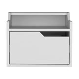 Busan Modern Floating Nightstand , End Table, Side Table Single-Drawer Design with Sleek Two-Tiered B070137840