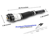 Pair Front Air Suspension Shock Struts Fits Mercedes S-Class S430 500 600 S65AMG 13436991