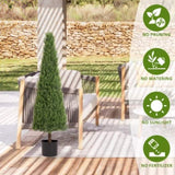 Topiary Tree Plant Potted Trees Decorations For Indoor Living Room Outdoor Tree Artificial Boxwood W2945P279025