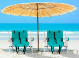 Folding Beach Chair Set of 2 for Adults, 4 Position Portable Backpack Foldable 75823407
