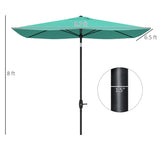 ZUN Outdoor beach umbrella / Sun Umbrella 81341685