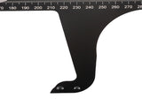Brake Resetting Gauge W/ Knurled Knob 6-1/2 to 14-1/4 inch Accurate Measurement 33315146