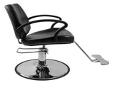 8801 Woman Barber Chair Black 98242523