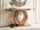 Artisan Crafted Mirrored Accent Table, High Quality Build For Every Interior Scene W3836P538650