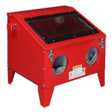 ZUN 40 Gallon Bench Top Air Sandblasting Cabinet Sandblaster Abrasive Blast Large Cabinet with Gun and 4 42974085