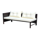 Outdoor patio Furniture sets 3 piece Conversation set wicker Ratten Sectional Sofa With Seat W209P162639